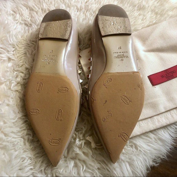 ‼️SOLD ‼️ Valentino Rockstud ballet flats - Picture 3 of 4